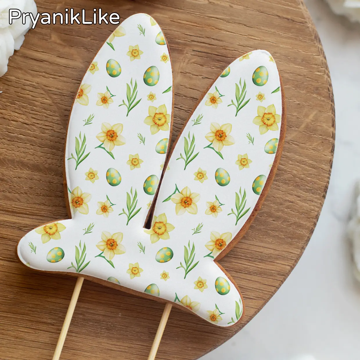 Ушки на пасху (паттерны и гжель)